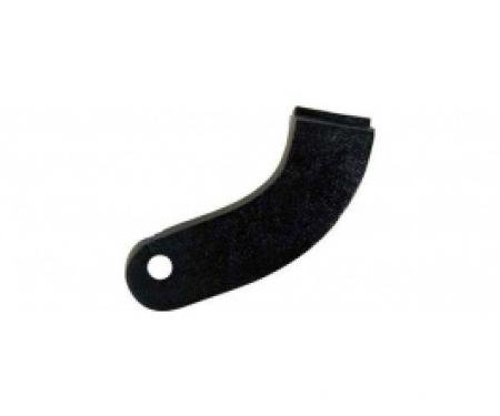 Ford Bucket Seat Hinge Covers, Outers Only, Black, Pair, Falcon, Galaxie, Thunderbird, Comet, 1961-1965