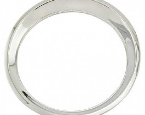 Ford Thunderbird Outside Porthole Rings, Chrome, 1956-57