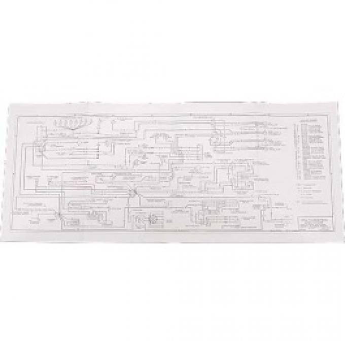 Wiring Diagram, 34 X 14 Fold-Out Type, 1956