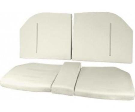 Ford Thunderbird Molded Rear Seat Foam Set, 2 Pieces, 1964-66