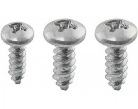 Ford Thunderbird Rear Console Ashtray Retainer Screw Set, 1964-66