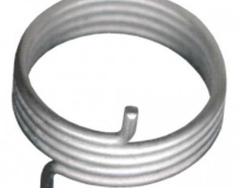 Ford Thunderbird Rear Clamp Lever Return Spring, Right, For Straight Lever, Hard Or Soft Top, 1956-57