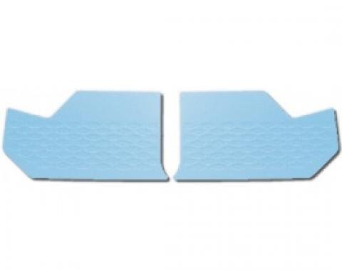 Ford Thunderbird Interior Kick Panels, Light Blue, 1958-59