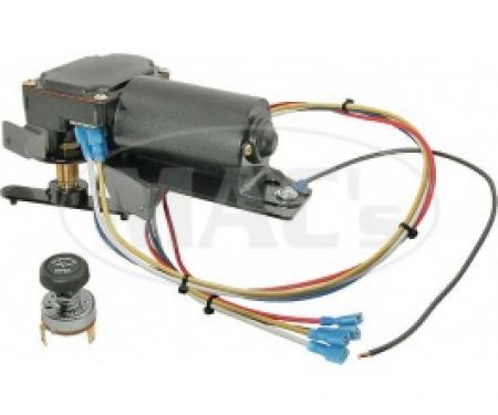 Ford Thunderbird Windshield Wiper Motor Conversion Kit, 12 Volt, From Vacuum To Electric, 1955-57