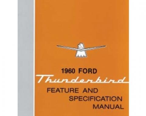 Thunderbird Facts & Features Manual, 16 Pages, 1960