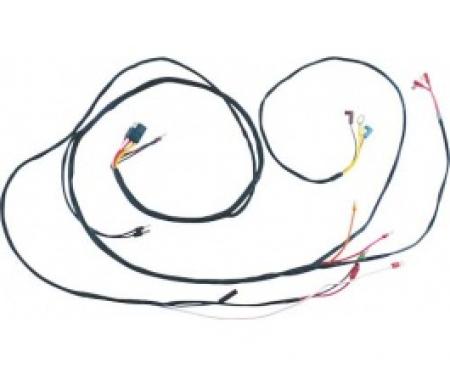 Ford Thunderbird Dash To Engine Gauge Feed Wire, 17 Terminals, With Air Conditioning, 1960