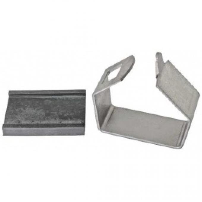 Ford Thunderbird Rear Leaf Spring Liner & Clamp Set, 12 Pieces, Exactly Like Original, 1957