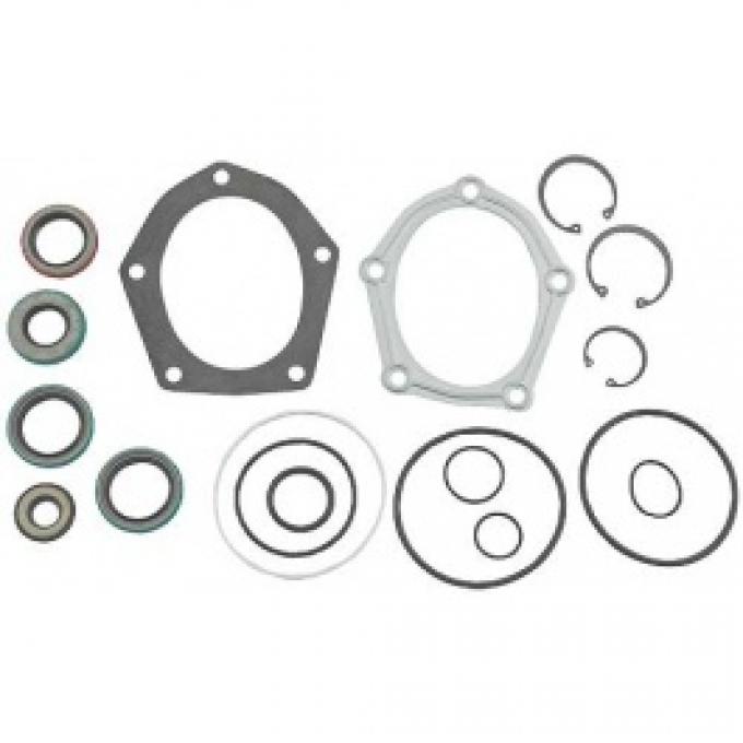 Ford Thunderbird Steering Gearbox Seal Kit, Complete, 18 Pieces, 1961-64