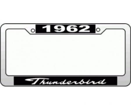 License Plate Frame, 1962 Thunderbird