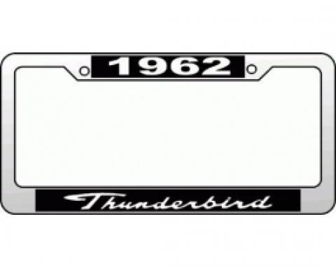 License Plate Frame, 1962 Thunderbird