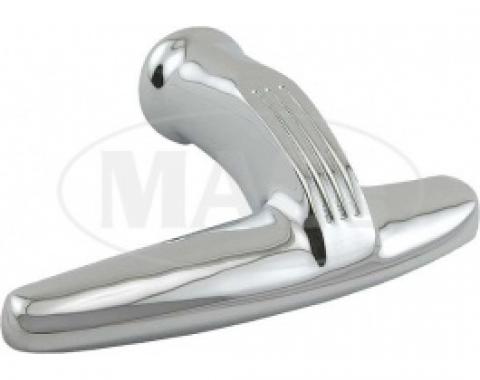 Ford Thunderbird Emergency Brake Release Handle, Chrome, 1955-57