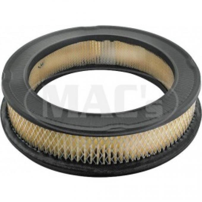 Ford Thunderbird Air Filter, Wix Brand, 9-3/4 OD x 7-1/2 ID x 2-1/4 High, 430 V8, 1959-60