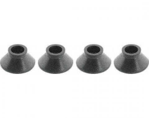 Ford Thunderbird Tie Rod End Cup, 4 Piece Set, Rubber, 1958-60
