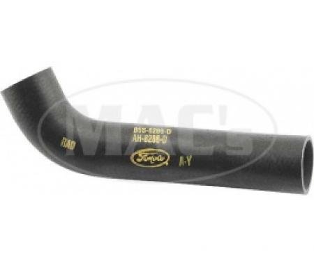 Ford Thunderbird Lower Radiator Hose, With FoMoCo Script, 1955-57