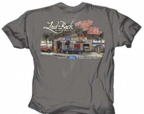 Ford Dream Garage T-Shirt, Gray