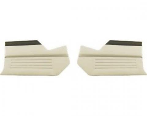 Ford Thunderbird Interior Kick Panels, 2 Tone Beige, Coupe, 1960