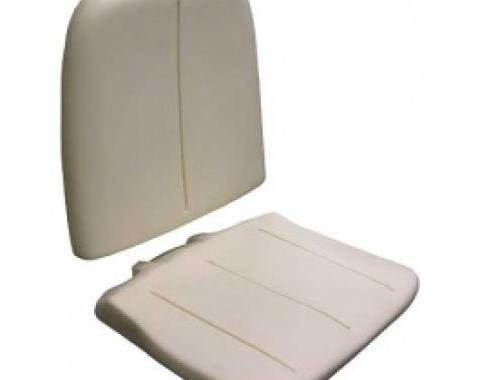 Ford Thunderbird Molded Bucket Seat Foam, 2 Piece Set, Standard Seats, 1966