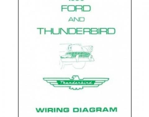 Thunderbird Wiring Diagram Manual, 8 Pages, 1956