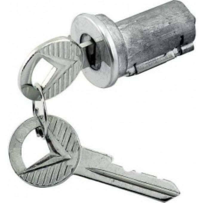 Ford Thunderbird Trunk Lock Cylinder, Includes 2 Keys, 1960