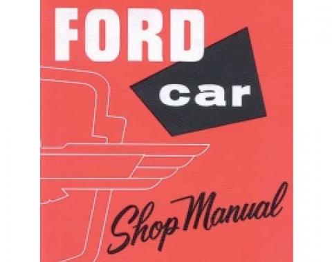 1956 Ford & Thunderbird Shop Manual, 368 Pages
