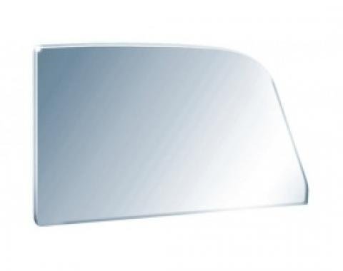 Door glass - 55-57 Ford Thunderbird - Light grey, light smoke