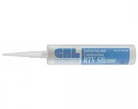 Silicone Glass Sealer, Clear, 10.3 Oz. Cartridge