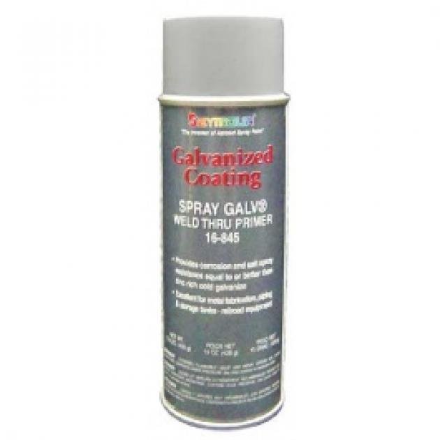 Cold Galvanizing Weldthru Primer , Zinc, 15 Oz. Spray Can Blue Oval