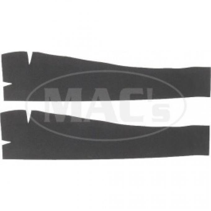 Ford Thunderbird Armrest Foam Kit, 2 Pieces , 1955-57