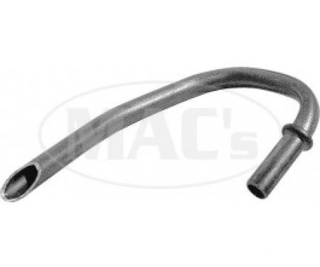 Ford Thunderbird Oil Outlet Tube, Mounted On Rocker Arm Shaft Support, 1955-57