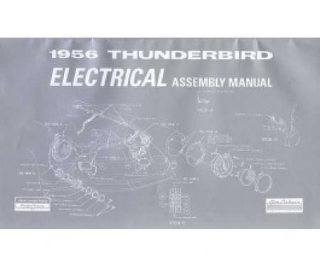 1956 Thunderbird Electrical Assembly Manual, 35 Pages
