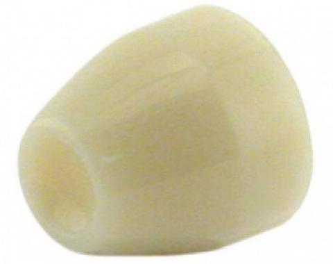 Heater Blower Switch Knob - White - No Insert