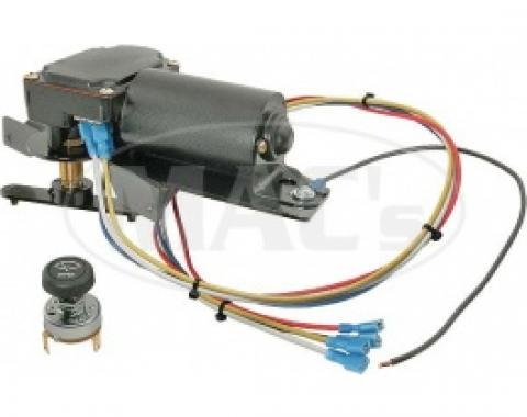 Ford Thunderbird Windshield Wiper Motor Conversion Kit, 12 Volt, From Vacuum To Electric, 1955-57