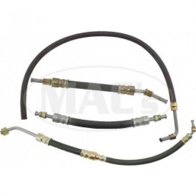 Ford Thunderbird Power Steering Hose Kit, With Female Fitting On The