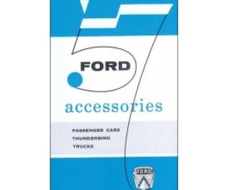Accessories Brochure, Thunderbird, Full Size Car & Truck, 1957