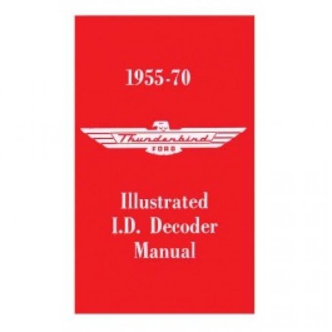 1955 1970 -70 Illustrated ID Decoder Manual