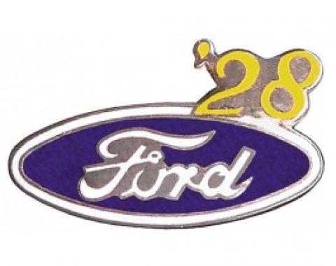 Hat Pin, Ford Oval With '28