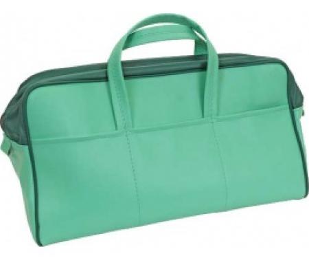 Ford Thunderbird Tote Bag, Dark Green & Light Green, 1957