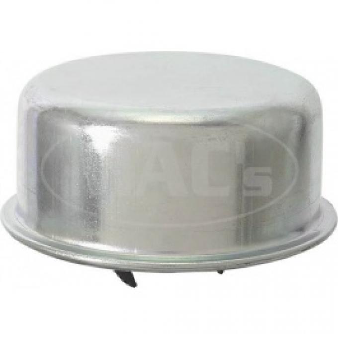 Ford Thunderbird Oil Filler Breather Cap, Push-On, Replacement, Plain Steel, 1955-57