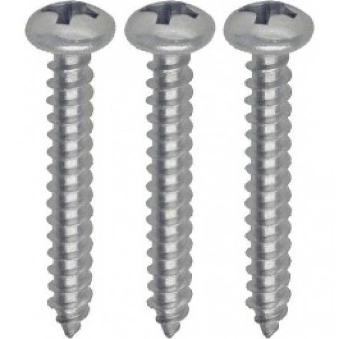 Ford Thunderbird Air Conditioner Console Vent Screw Set, 1961-63