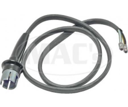 Ford Thunderbird Parking Light Socket Wire, PVC Wire, Right Turn Signal, 1955