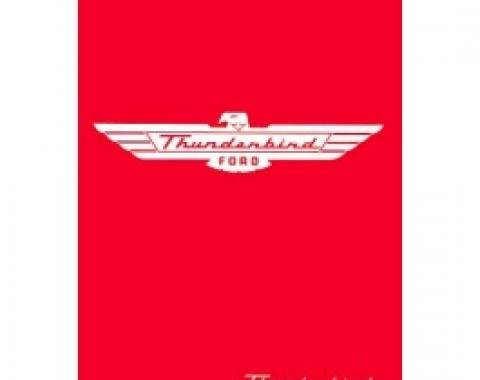 Thunderbird Owner's Manual, 64 Pages With Illustrations, 1955