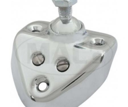 Ford Thunderbird Inside Rear View Mirror Bracket, Without Logo, Reproduction, 1955-57