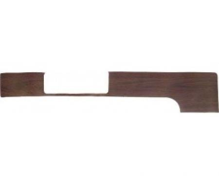 Ford Thunderbird Dash Wood Grain Appliqu?, Under Steering Wheel, Without A/C, 1964-65