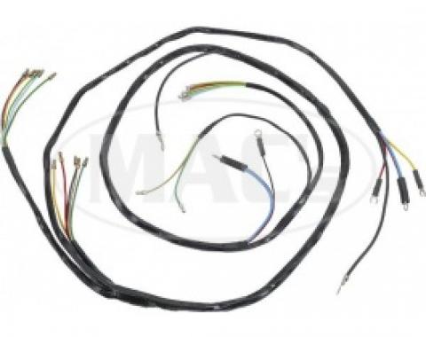 Ford Thunderbird Power Window & Power Seat Wires, Left, PVC Wire, 23 Terminals, 1955