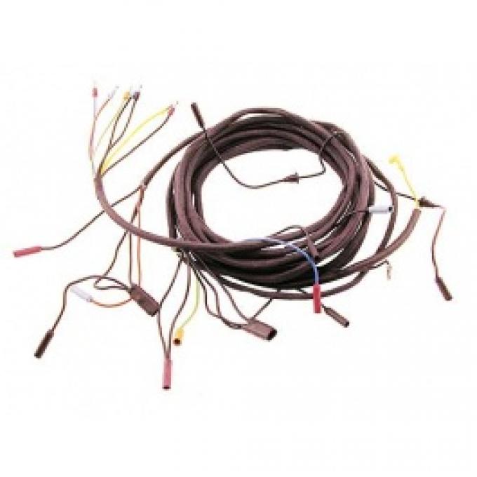 Ford Thunderbird Body Wiring Harness, 24 Terminals, With Turn Signal Wires, Coupe, 1958-60