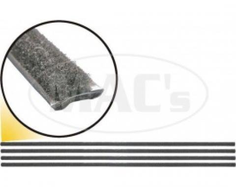 Ford Thunderbird Belt Weatherstrip Set, Inner & Outer, Original Type, Clips Included, 1955-57