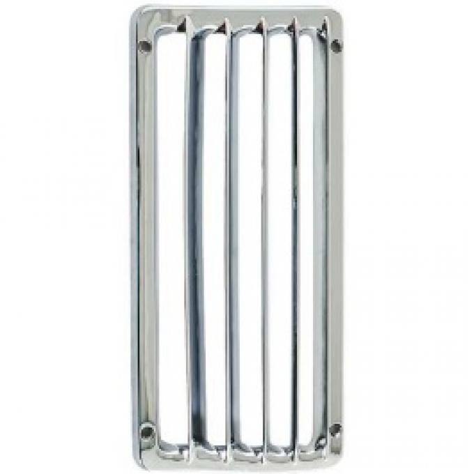 Ford Thunderbird Cowl Side Vent Grille, Chrome, 1956-57