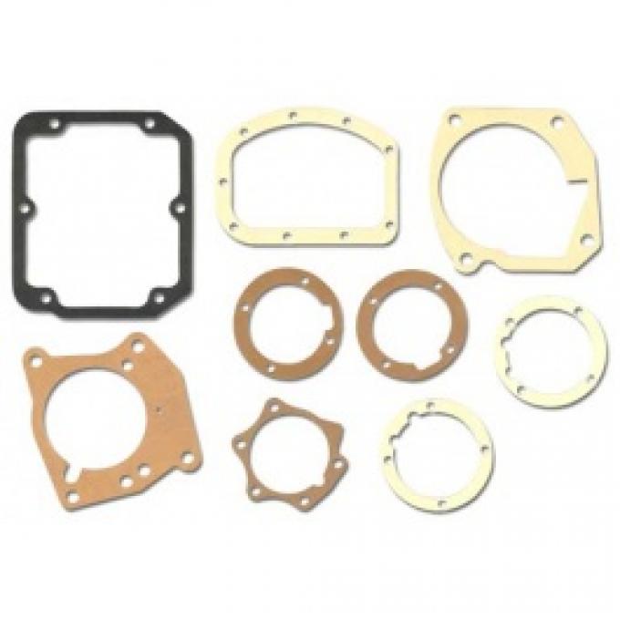 Ford Thunderbird Manual Transmission Gasket Set, 312 V8 With Overdrive, 1956-57