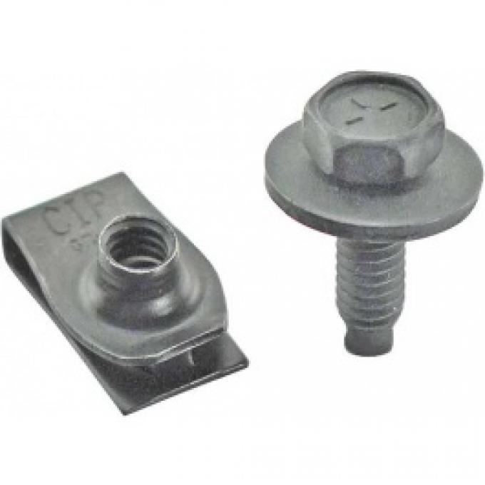 Ford Thunderbird Grille Mounting Hardware Kit, 1964-65