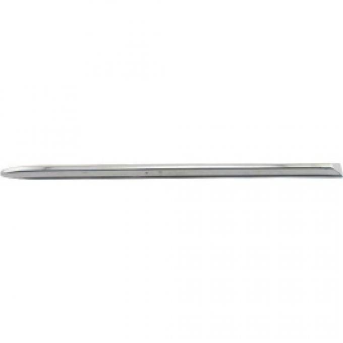 Ford Thunderbird Front Fender Moulding, Right Or Left, 14-3/8 Long, Includes Clips, 1965